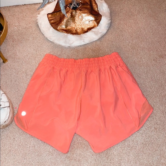 lululemon athletica Pants - Orange Lululemon shorts